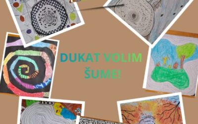 Učenici 3. c razreda ponovno sudjeluju u eko natječaju „DUKAT VOLIM ŠUME!”