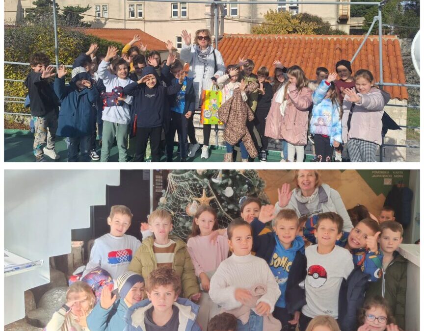 POSJET PRVIH RAZREDA HRVATSKOM POMORSKOM MUZEJU SPLIT