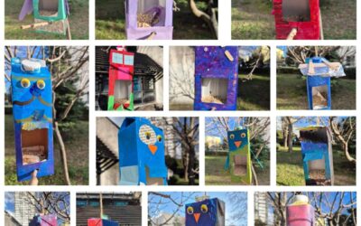 Eko hranilice za ptice